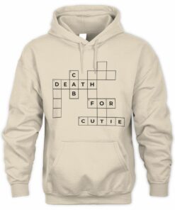 Death Cab For Cutie Store DCfC Crossword Hoodie