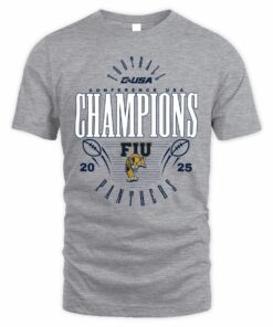 Florida International Panthers 2025 C-USA Football Conference Champions T-Shirt