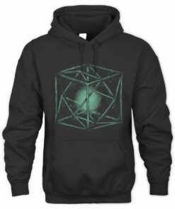 Tesseract Merch Halloween 2025 Tesseract Black Hoodie