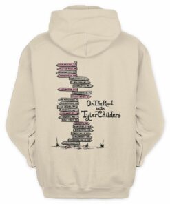 Tyler Childers Shop On The Road Signpost 2025 Hoodie
