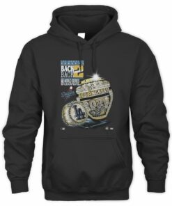 MLB World Series Champions Dodgers Back2Back Ring Winner 2025 Hoodie