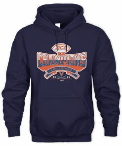 Virginia Cavaliers Official ACC Football Champions 2025 Fan Hoodie