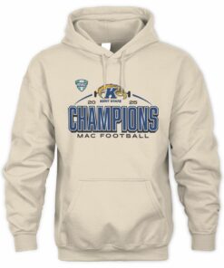 2025 Kent State Golden Flashes MAC Football Champs Official Hoodie