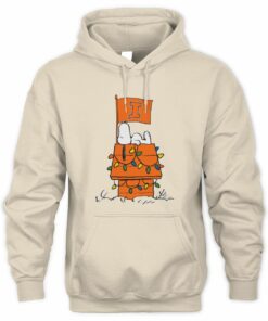 Illinois Fighting Illini Snoopy House Christmas Lights Hoodie