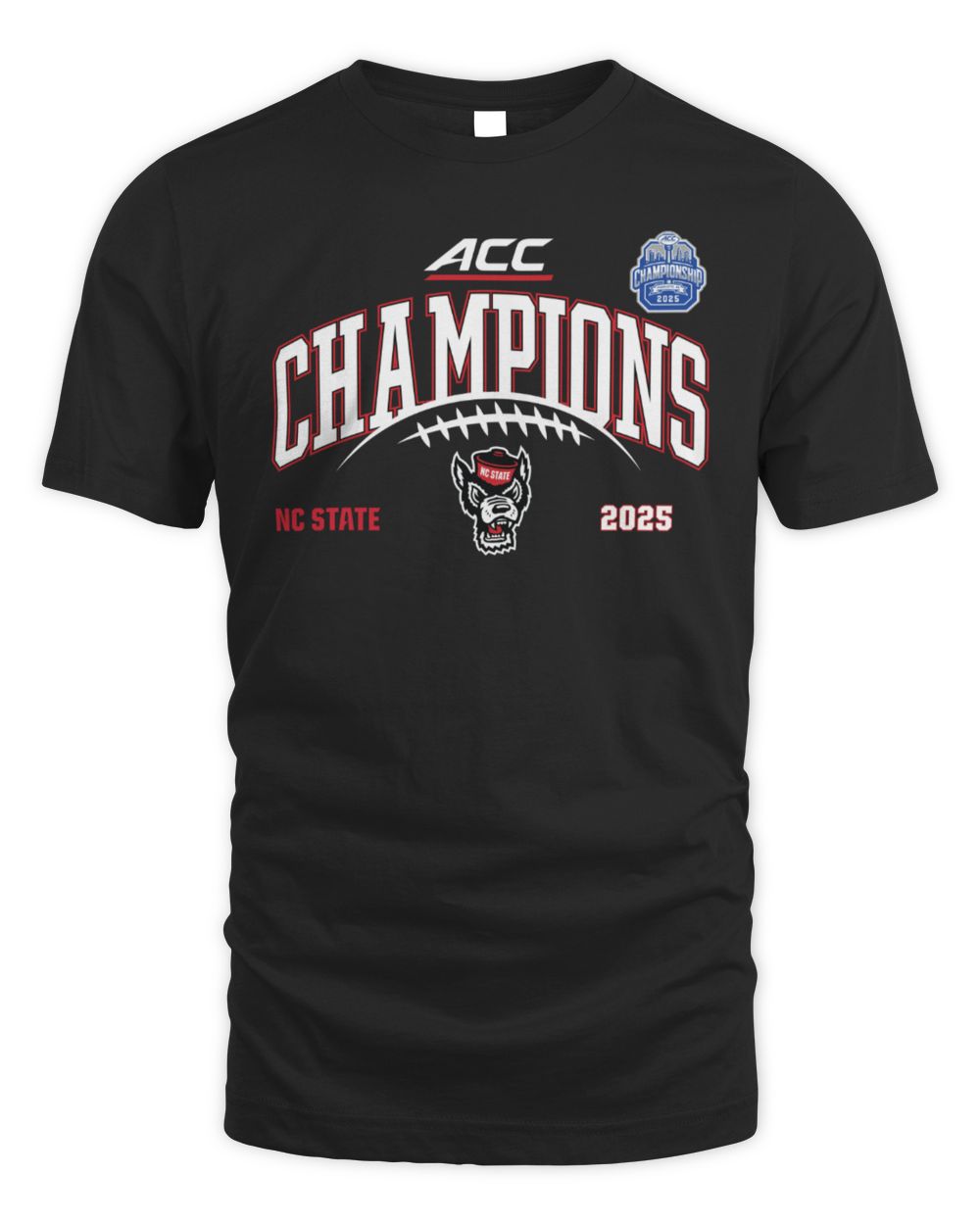 NC State Wolfpack Football ACC Champions 2025 T-Shirt Official Team
