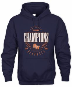 Official Sam Houston Bearkats Conference USA 2025 Champions Graphic Hoodie