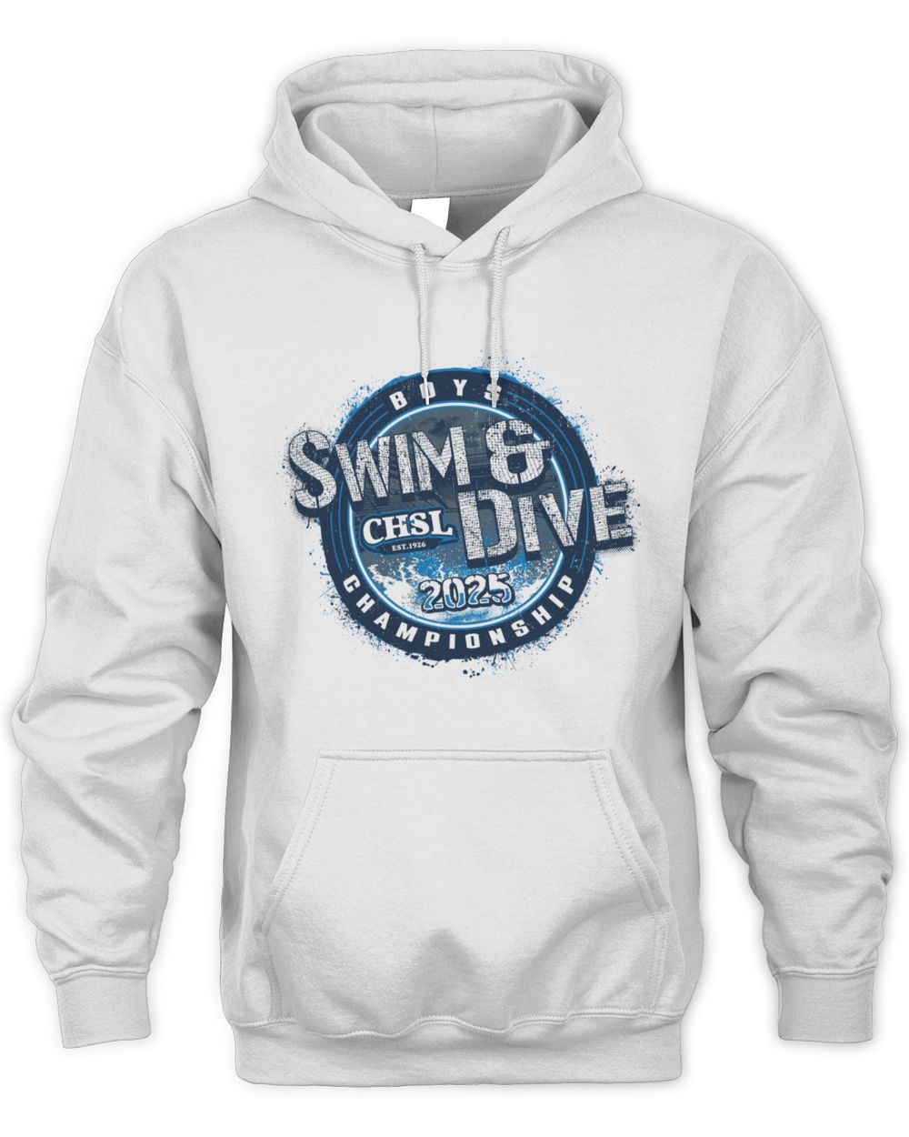 2025 CHSL Swim & Dive Boys Champions Official Hoodie