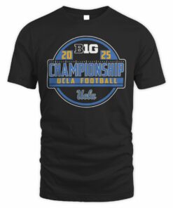 UCLA Bruins Big Ten Football Championship 2025 Official T-Shirt