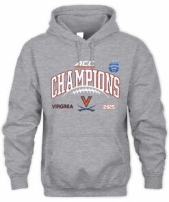 Virginia Cavaliers ACC Champions 2025 NCAA College Football Hoodie