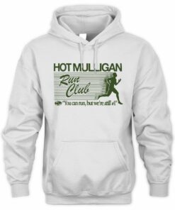 Hot Mulligan Merch Run Club Ringer Official Hoodie