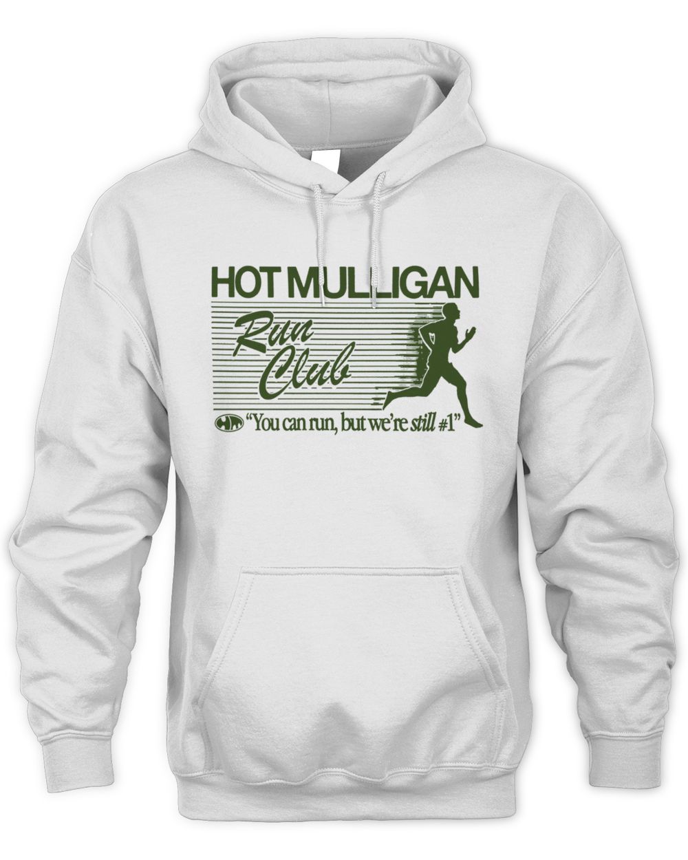 Hot Mulligan Merch Run Club Ringer Official Hoodie