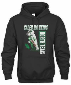 North Texas Caleb Hawkins Mean Green NIL Athlete Hoodie