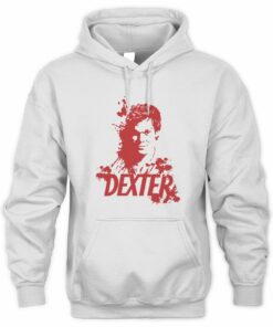 Dexter Merch Dexter Blood Spatter Dexter Adult Black Hoodie