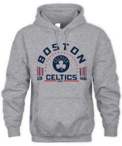 NBA Shop Boston Celtics Team Freedom Tri-Blend Official Grey Hoodie