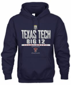 Texas Tech Red Raiders 2025 Big 12 Football Tournament Bound Hoodie