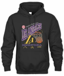 Los Angeles Lakers Basketball 2025 City Edition Western Conference Hoodie