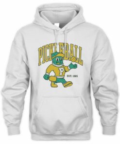 Pickleball Wallflower Varsity Est 1965 Hoodie