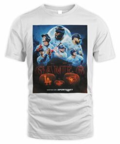 Dodgers Vs Blue Jays Game 6 World Series Halloween Night T-Shirt