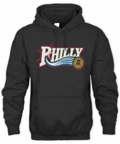 Philadelphia Philly Star Skyline Graphic Fan Hoodie