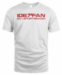 106.7 The Fan Dc Sportsradio Logo T Shirt