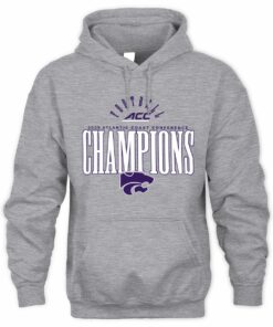 Kansas State Wildcats 2025 ACC Football Conference Champions NCAA Hoodie