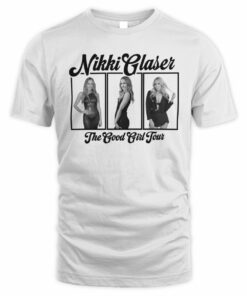 Shop Nikki Glaser Merch Good Girl Portrait T-Shirt