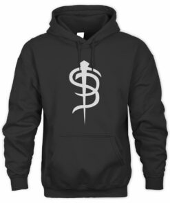 Skinny Puppy Merch Classic Symbol Black Hoodie