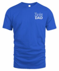 Son Of A Boy Dad Twin Dad Pocket Tee Shirt