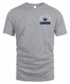 Penn State Nittany Lions 2025 Big Ten Football Conference Champions T-Shirt