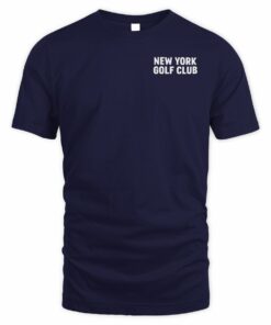 Tgl Shop 500 Level Navy New York Golf Club Birdie Wordmark Premium T-Shirt