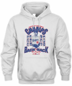 Los Angeles Dodgers World Series Champs Back To Back 2024 2025 Hoodie