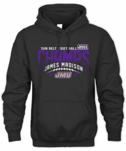 James Madison Dukes 2025 Sun Belt Champs SBC Graphic Hoodie