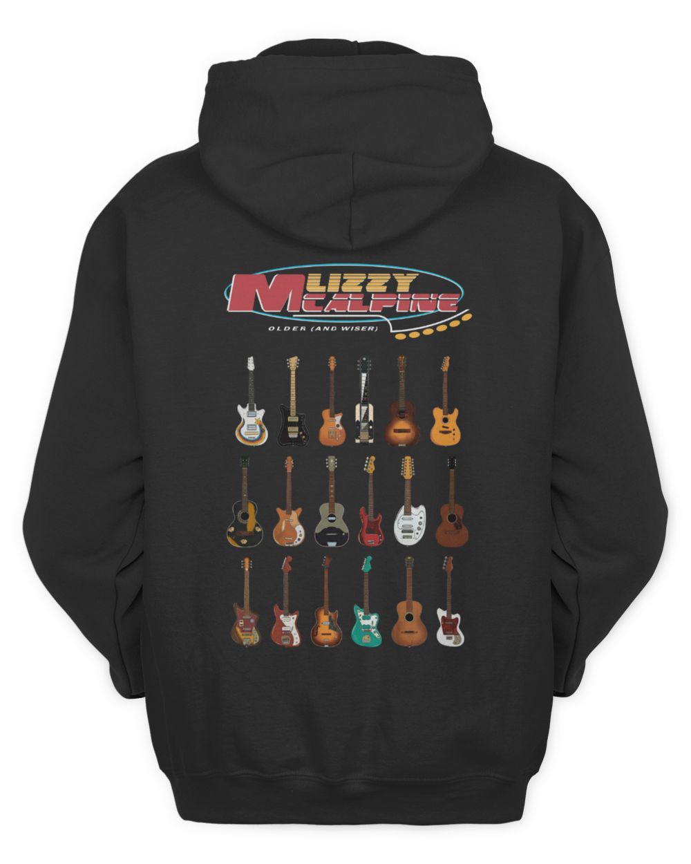 Lizzy McAlpine Store Older And Wiser Guitar Hoodie