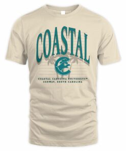 Coastal Carolina Chanticleers 1988 Logo Heavyweight T Shirt