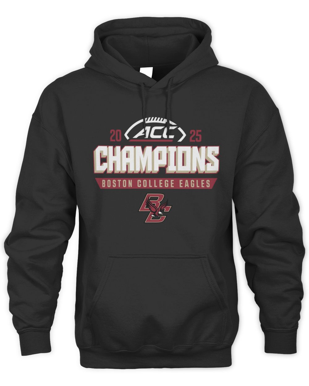 Boston College Eagles ACC Football Conference Winner 2025 Hoodie