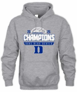 Duke Blue Devils ACC Football Conference Winner 2025 Hoodie