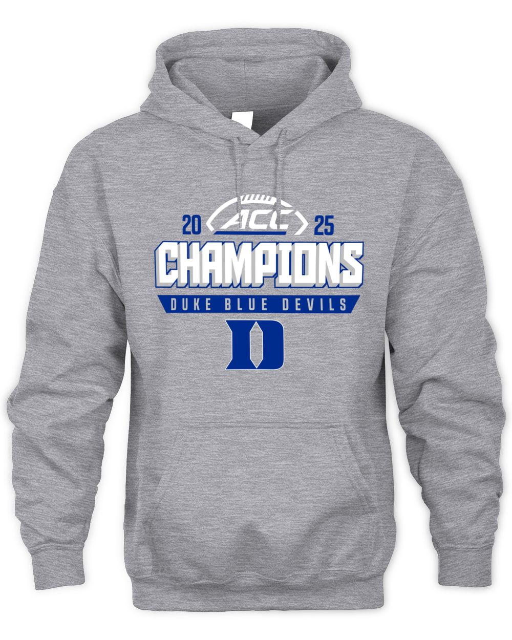 Duke Blue Devils ACC Football Conference Winner 2025 Hoodie