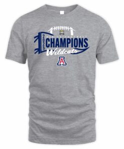 2025 Big 12 Arizona Wildcats Conference Football Champions Official Locker Room Tee