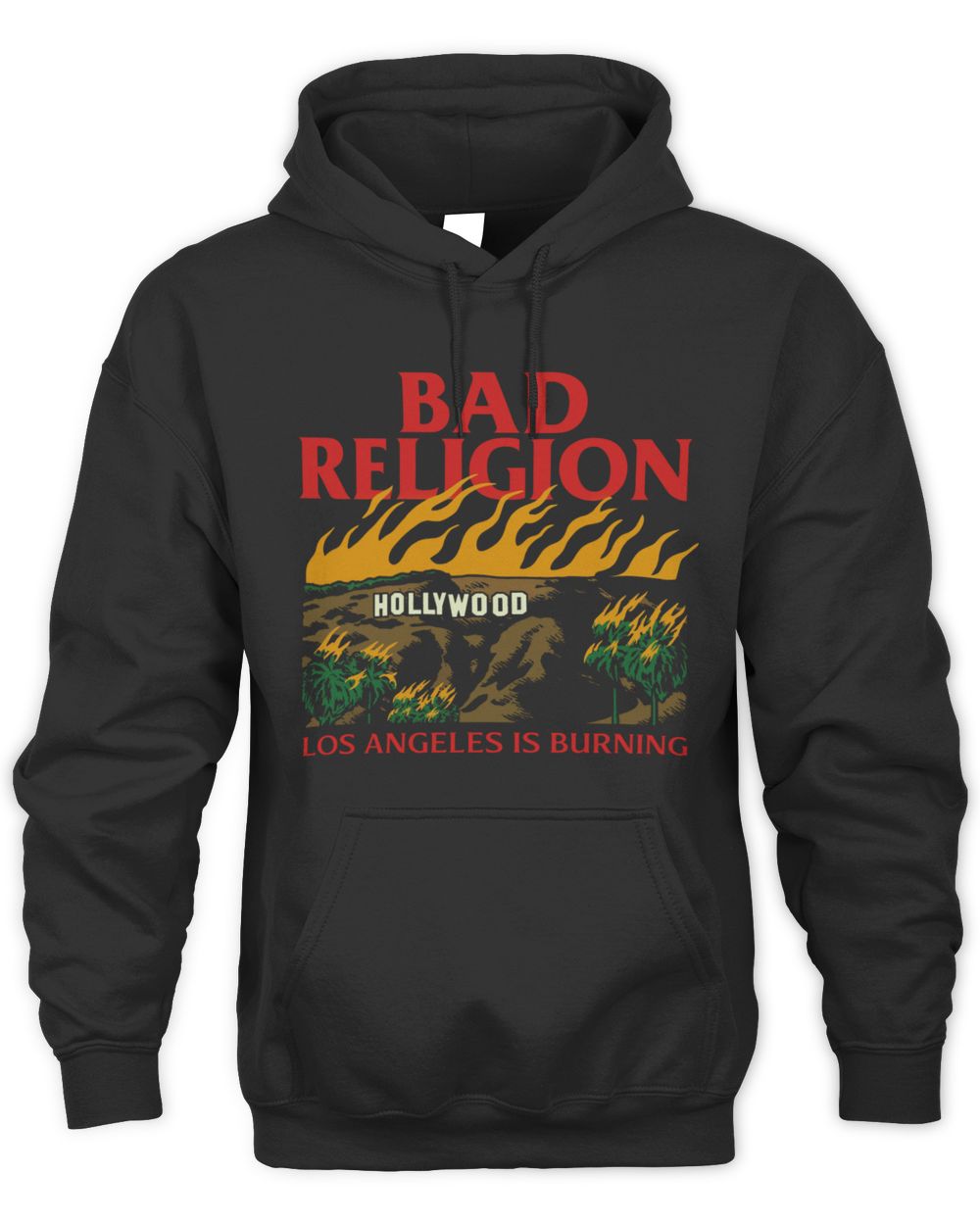 Bad Religion Shop Burning Hoodie