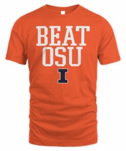 Illinois Fighting Illini Beat OSU Rivalry T-Shirt