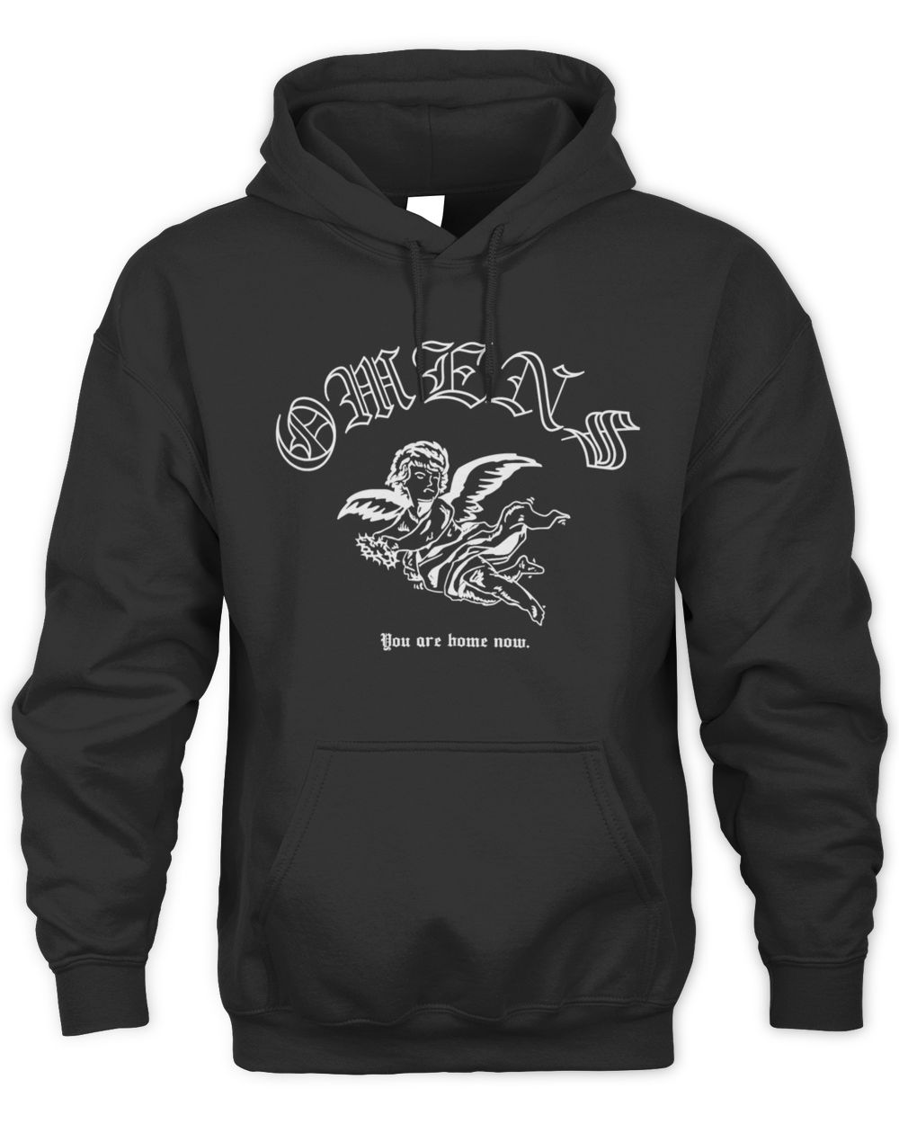 Bad Omens Merch Cherub Von Are Home Now Black Hoodie