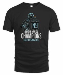 2025 NWSL Champions Gotham FC On-Pitch T-Shirt
