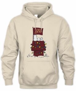 Minnesota Golden Gophers Snoopy House Christmas Lights Hoodie