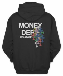 Money Dept Shirt Money Dept Colorful Crosses Black Hoodie