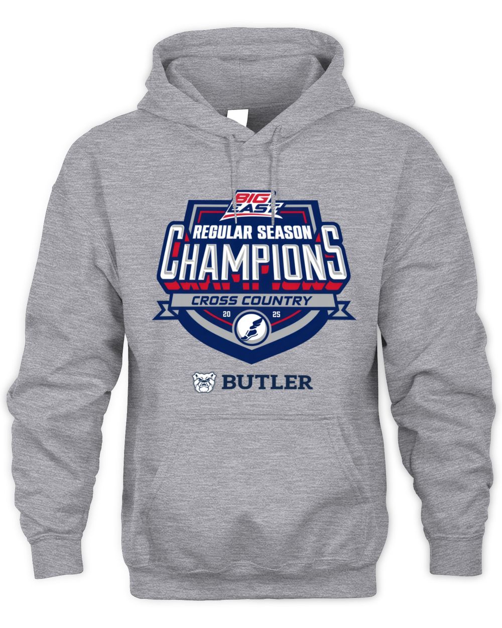 Big East 2025 Regular Season Champions Butler Men’s Cross Country Hoodie