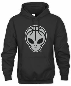 Basketball Alien Out Of This World Graphic Hoodie