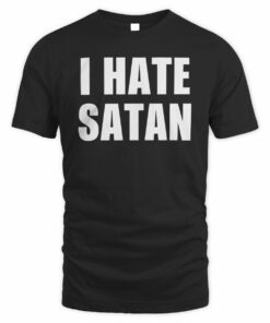 Bryce Crawford Shop I Hate Satan T Shirt