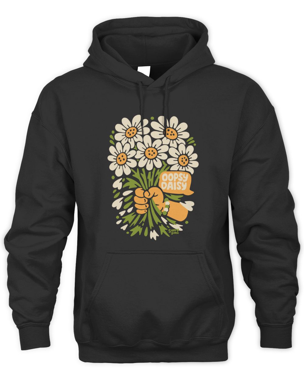 Sindy Sinn Store Oopsy Daisy Hoodie