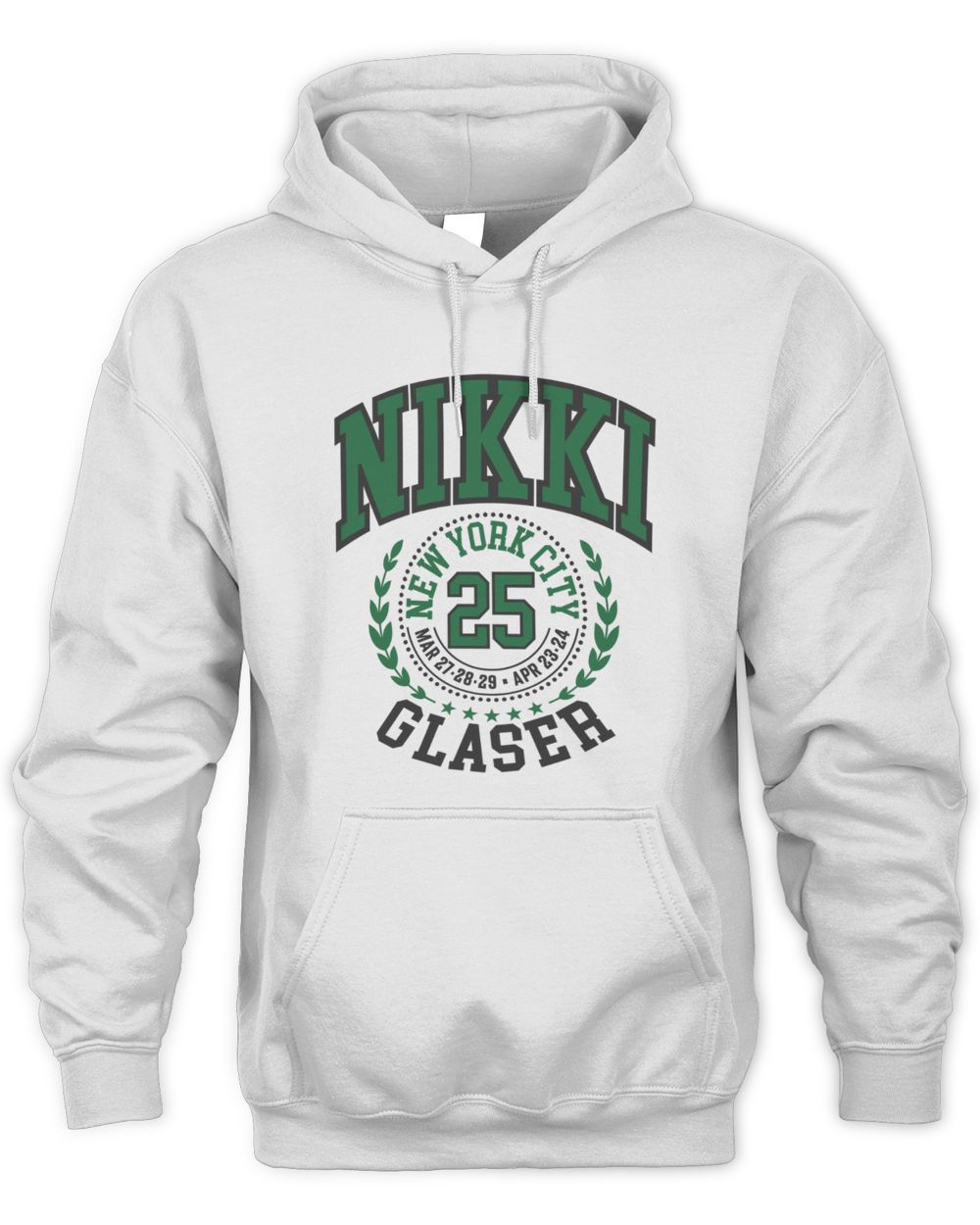 Nikki Glaser Store New York City 25 College Hoodie
