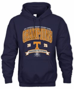 SEC Football Championship 2025 Tennessee Volunteers Champions Hoodie